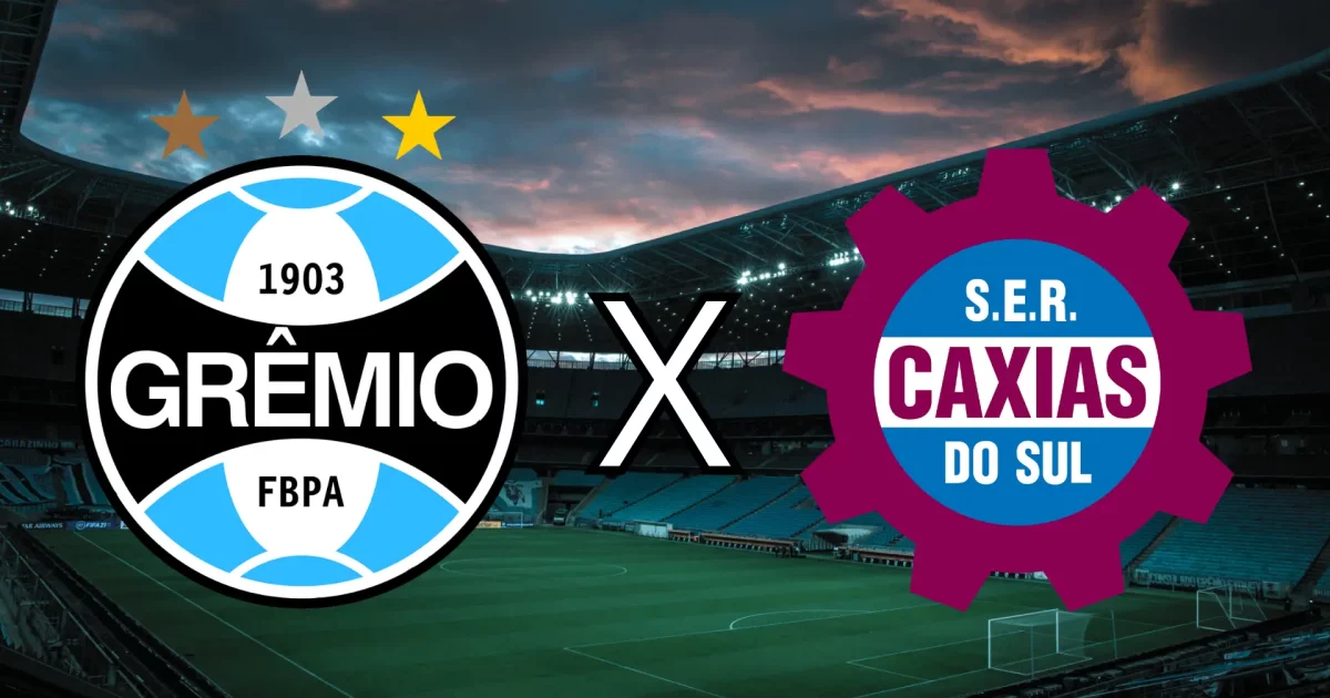 Grêmio x Caxias: Escalações e onde assistir na Semifinal do Gauchão 2024