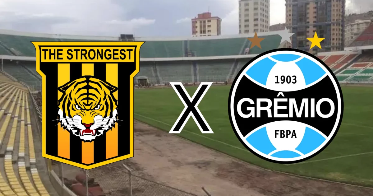 The Strongest x Grêmio: prováveis escalações, onde assistir