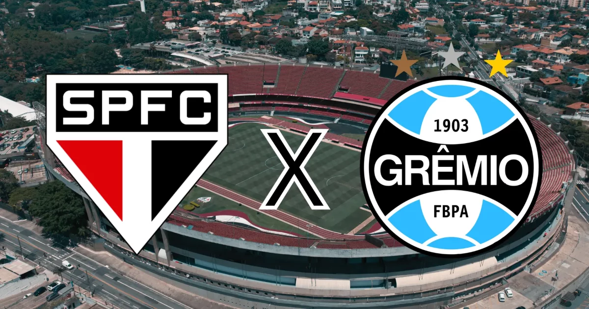 São Paulo x Grêmio Onde assistir à partida do Brasileirão