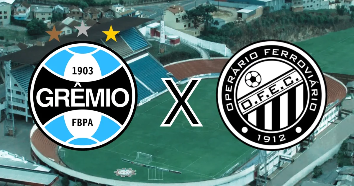 Grêmio x Operário-PR: Onde Assistir, Horário e Escalações pela Copa do Brasil