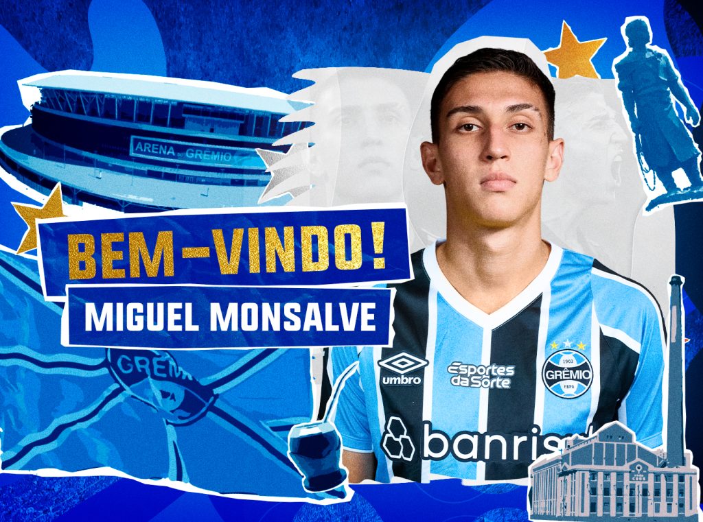 Grêmio reforça elenco com o jovem colombiano destaque