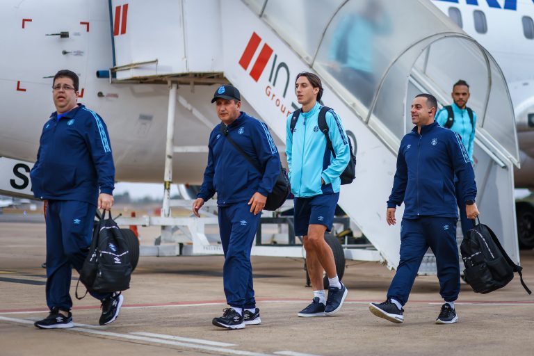 Chegada do Grêmio para o confronto contra o Cuiabá 09/8/2024