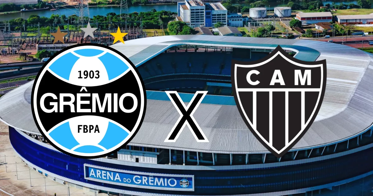 Grêmio x Atlético-MG: onde assistir, horário e escalações