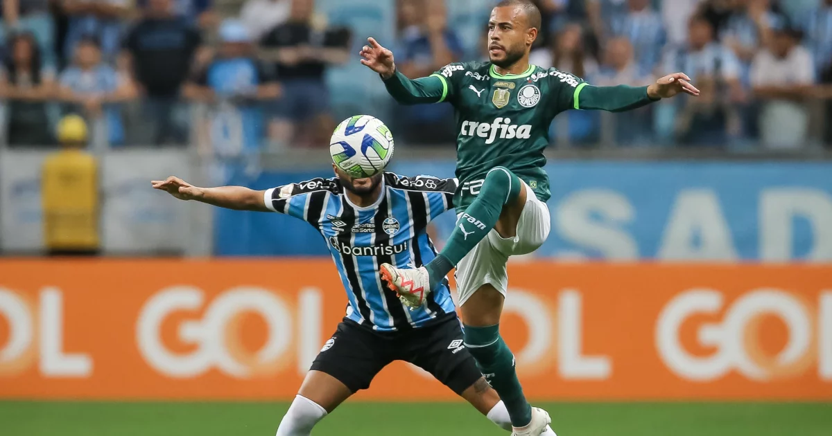 Grêmio enfrenta o Palmeiras na próxima sexta-feira.